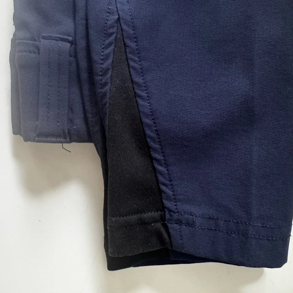 KERRITS Crossover II Knee Patch Riding Breech, Navy New Kids Large